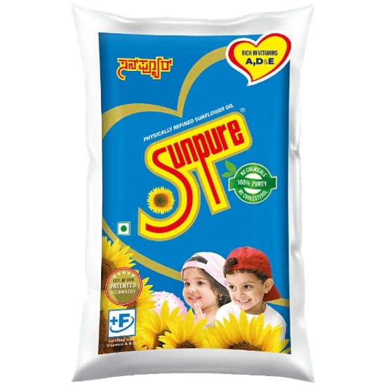 Sunpure Refined Sunflower Oil 125 ltr