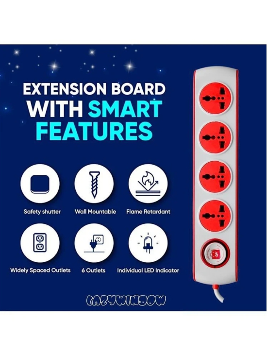 LAZYWINDOW 4 Socket Extension Board