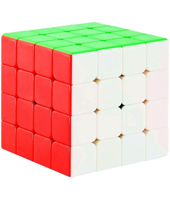 4x4 Sticker Less Speed Cube, 4x4 Flagship, 4by4 Professional 60mm Sticker Less Cube, Best 4x4x4 Speed Cube, Speed Smooth Magic Cube 4x4 Puzzle Game Brain Toy for Kids and Adult-ISI Approved