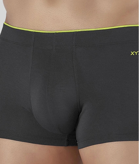 XYXX - Multicolor Modal Mens Trunks ( Pack of 3 ) - XL