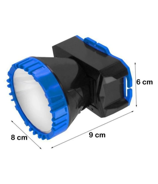 Rechargeable 1 Big Led Ultra Bright Headlamp Headlight Head Lamp Torch Flashlight