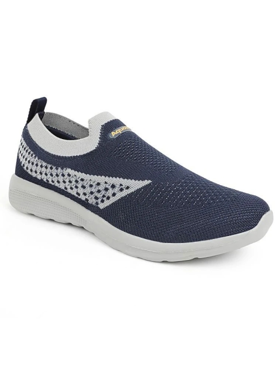 Aqualite Casual Lifestyle Shoes for Men Navy Mens Slip-on Shoes - None