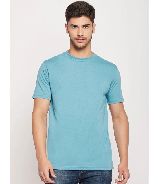 UNIBERRY - Blue Cotton Blend Regular Fit Mens T-Shirt ( Pack of 1 ) - None