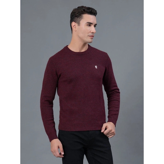 RedTape Maroon Casual Sweater for Men | Comfortable and Durable