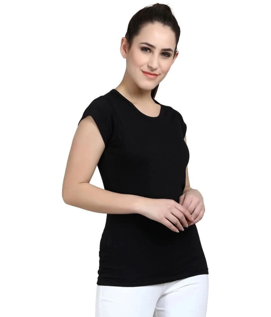 Diaz Cotton Black T-Shirts - Single - None