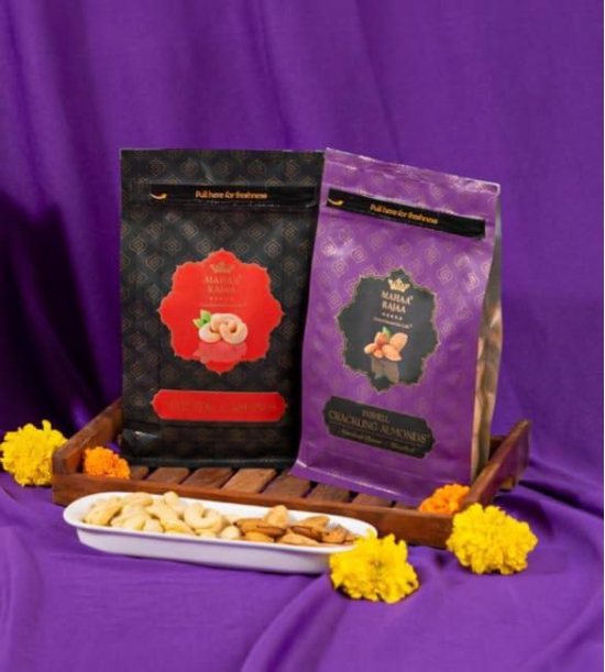 MahaaRajaa's Premium Dry Fruits Gift Box for Diwali