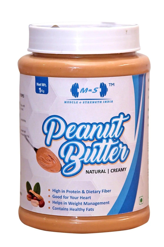 Muscle & Strength India Peanut Butter-Honey Crunchy