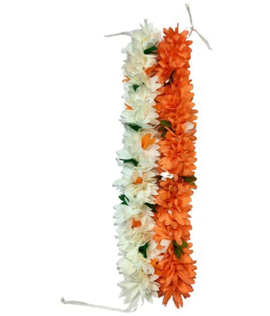 Padmavathi Enterprises - Multicolor Jasmine Artificial Flower ( Pack of 2 )