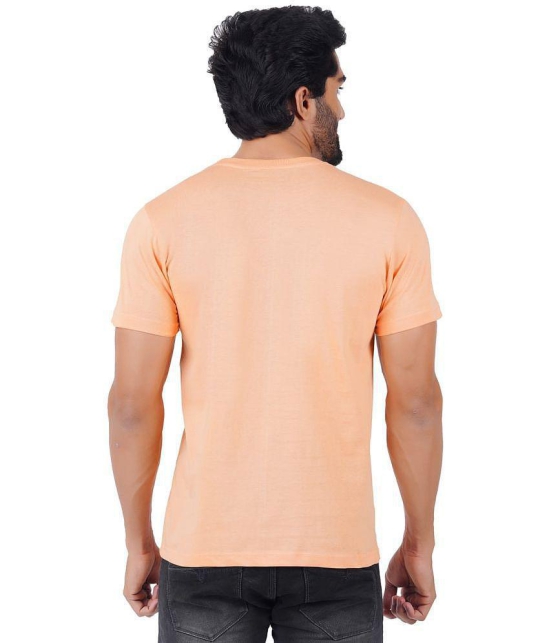 ferocious - Orange Cotton Regular Fit Men's T-Shirt ( Pack of 2 ) - None