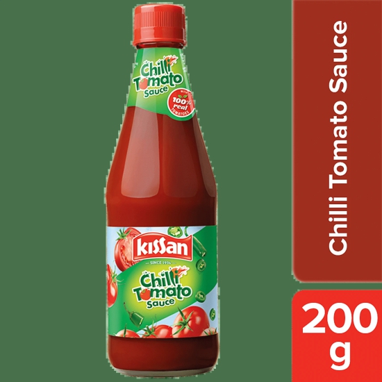 Kissan Twist Chilli Tomato Sauce, 200 Gms