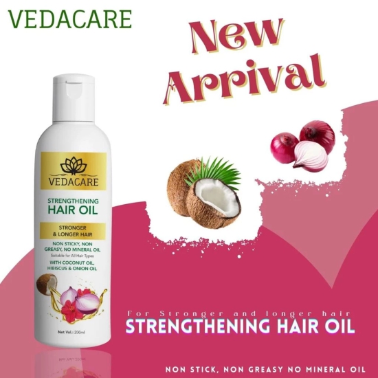 Vedacare Strengthening Hair Oil - |hair__001|