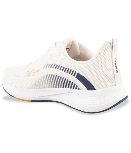 Campus - BURTON Off White Mens Sports Running Shoes - None