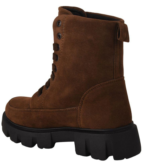 Shoetopia - Brown Women''s Ankle Length Boots - None