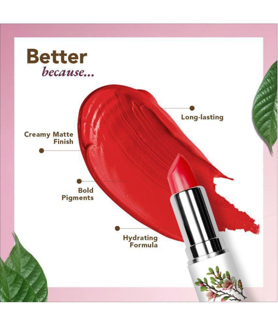 Organic Harvest - Cherry Matte Lipstick 4