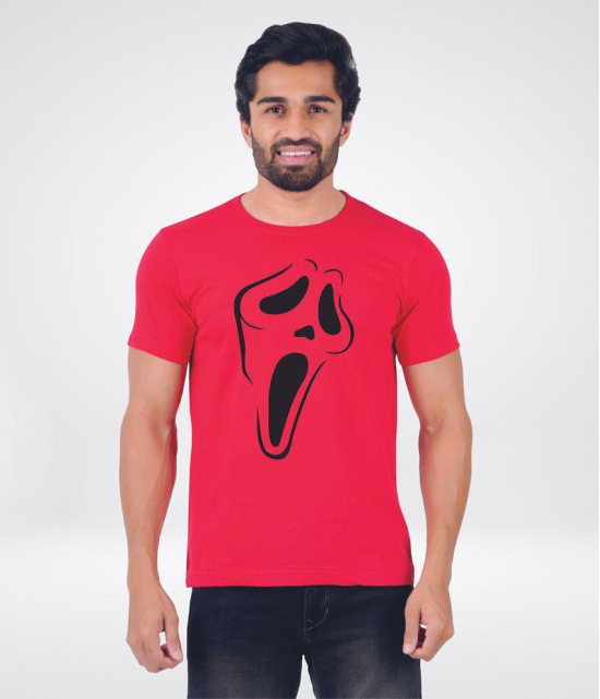 ferocious - Red Cotton Regular Fit Men's T-Shirt ( Pack of 1 ) - None