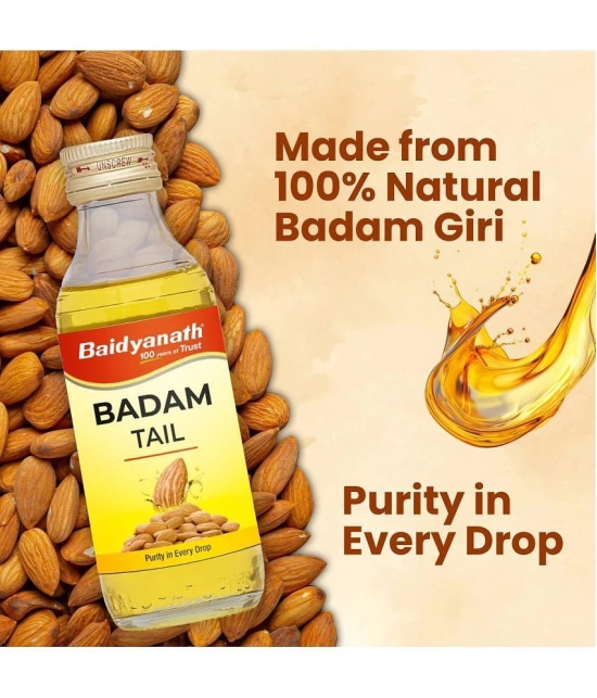 Baidyanath Badam Tail - 100Ml | Rich In Vitamin-E For Healthy Hair & Skin Hair Oil