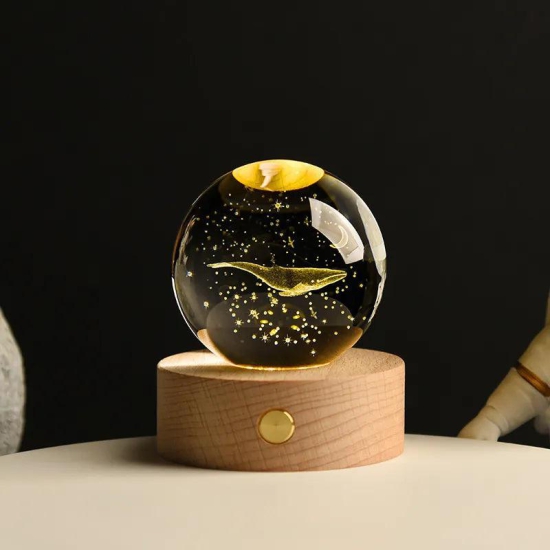 Crystal Ball-Galaxy / 6cm no base