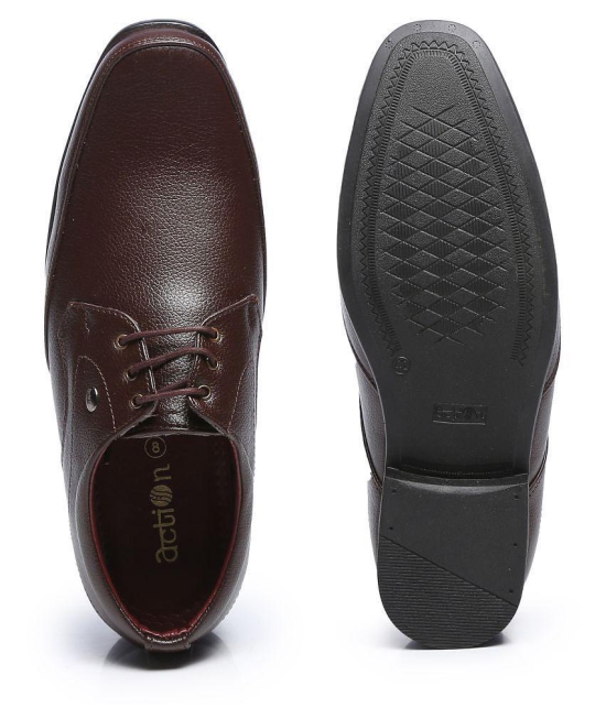 Action - Brown Mens Formal Shoes - None