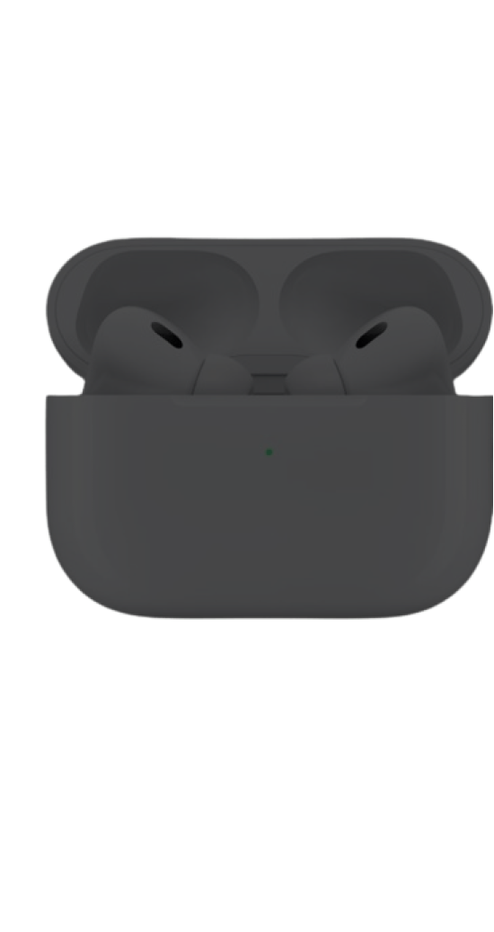 S&P Sublimation AirPods Pro (2nd generation) with Active Noise Cancellation, Spatial Audio Bluetooth Headset  (BLACK, True Wireless)