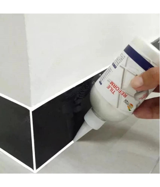 Waterproof Tile Gap/Crack/Grout Filler Water Resistant Silicone Sealant for DIY Home Sink Gaps