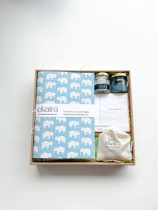 Sustainable Thoughtful Hamper by Ekatra - Elephant Motif