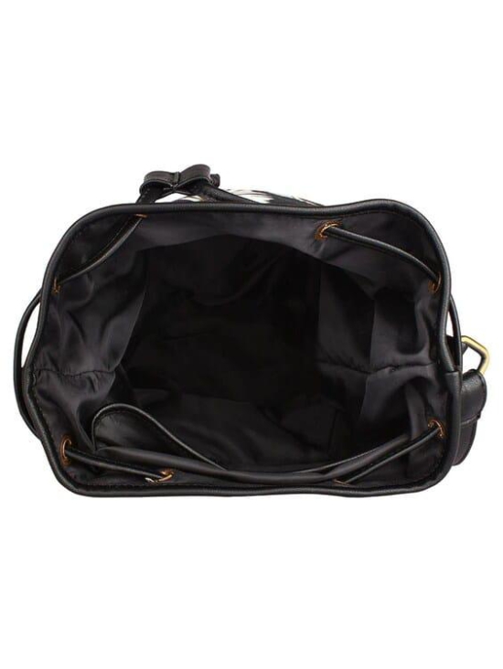 Lychee bags PU Black SLING BAG ( Black)