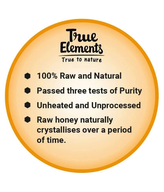 True Elements Forest Honey Raw 350