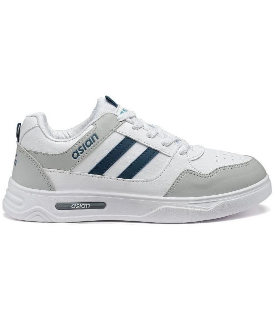 ASIAN BOSTON-02-BIG Light Grey Mens Sneakers - None