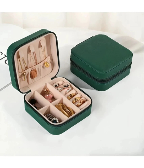 dust n shine Leather Travel Jewelry Box