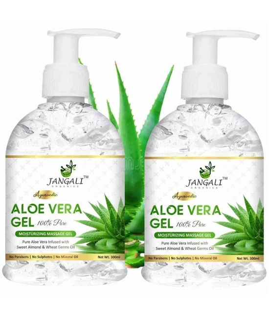 PURE JANGALI ORGANICS Aloe Vera Multipurpose Beauty Gel For Skin And Hair 600ML