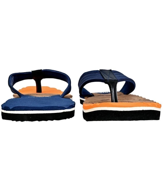 Altek - Navy Mens Thong Flip Flop - None