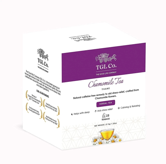 TGL Co. Chamomile Tea 25 Tea Bags Herbal Tea Dust Tea Bags-TGL Co. Chamomile Tea 25 Tea Bags |Herbal Tea (Dust Tea Bags)