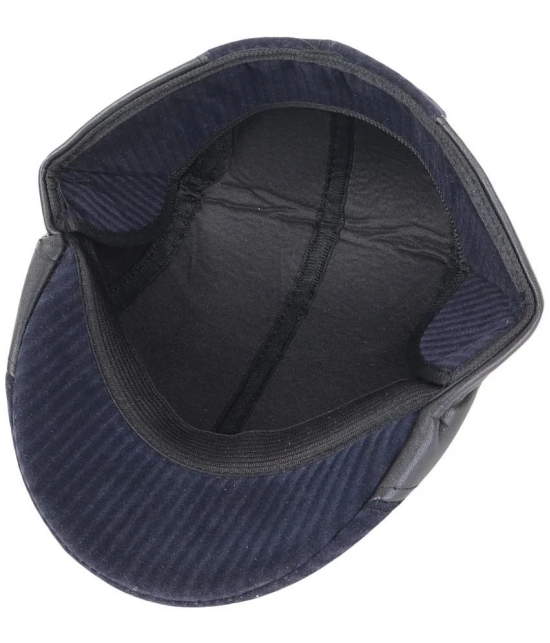 Zacharias Blue Cotton Blend Mens Cap ( Pack of 1 ) - Blue