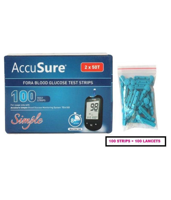 Accusure ACCUSURE SIMPLE ( NO METER ) TD -4183 100 STRIPS