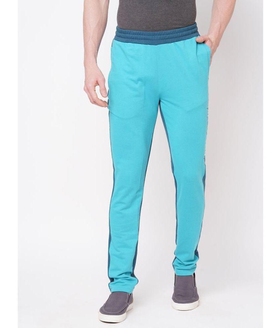 Fitz - Blue Cotton Mens Sports Trackpants ( Pack of 1 ) - None