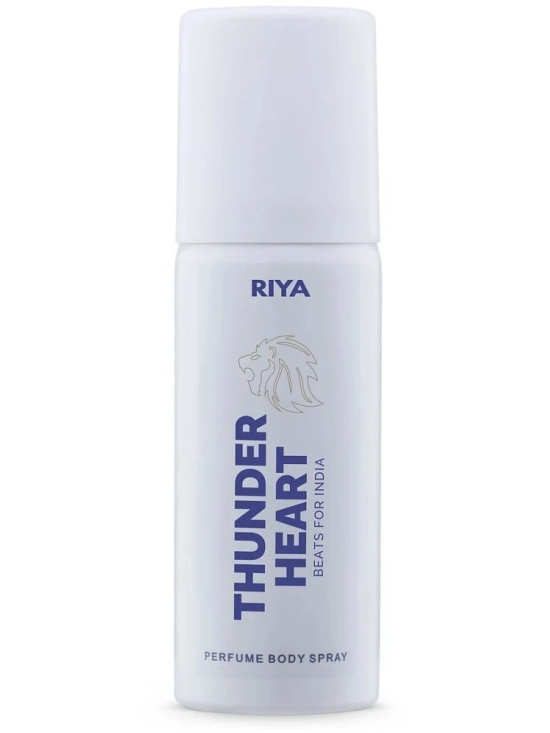 Riya Thunderheart White Deodorant Spray for Unisex 40 ml ( Pack of 1 )