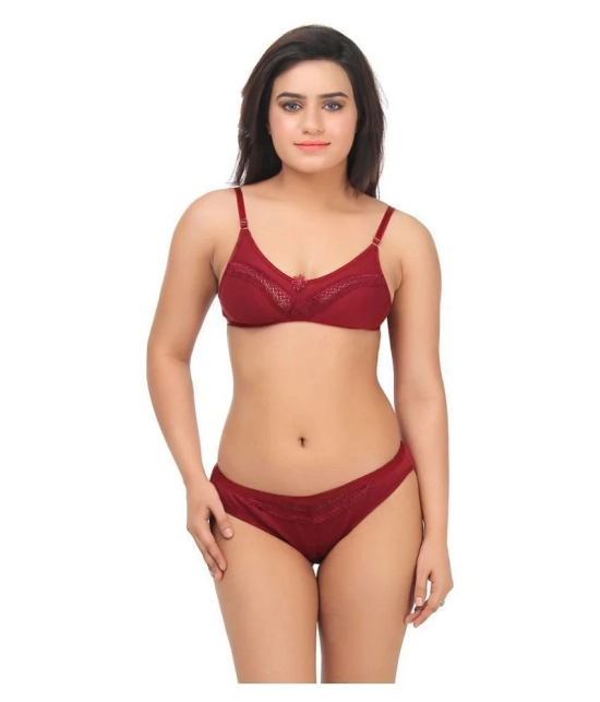 TCG Multi Color Lace Bra & Panty Set - 34