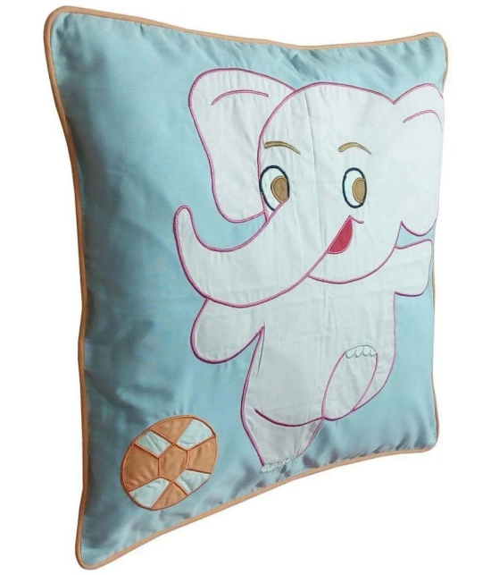 HugsnRugs Single Cotton Cushion Cover 40 x 40 cm (16 x 16) - Multi