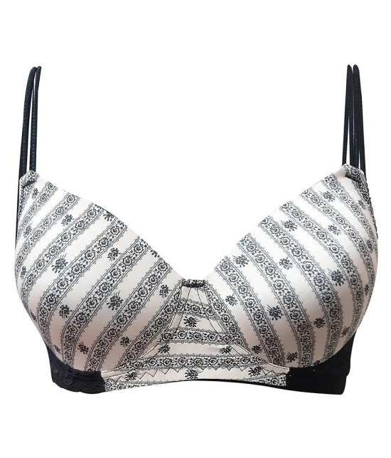 Clovia Polyamide T-Shirt Bra - Black - 36D