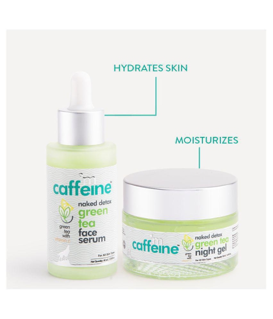 mCaffeine Green Tea Face Hydration Kit for Dull Skin