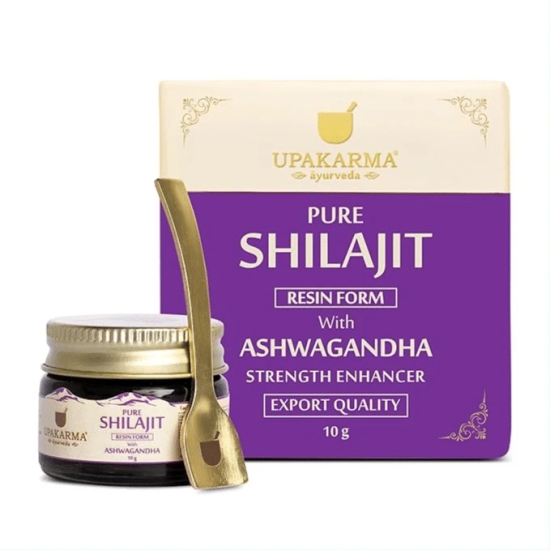 UPAKARMA Pure Shilajit Resin with Ashwagandha