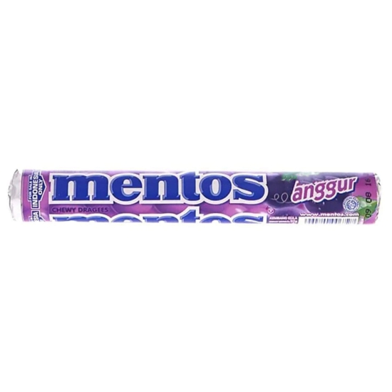 Imp Mentos Mentos Roll Grape, 29 Gm