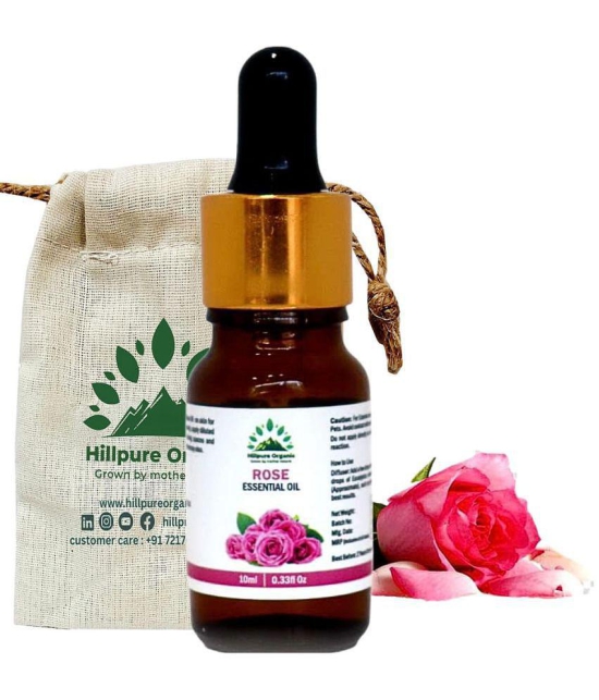 Hillpure Organic - Rose Essential Oil 10 mL ( Pack of 1 )