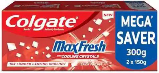 COLGATE MAX RED 300G(150+150)