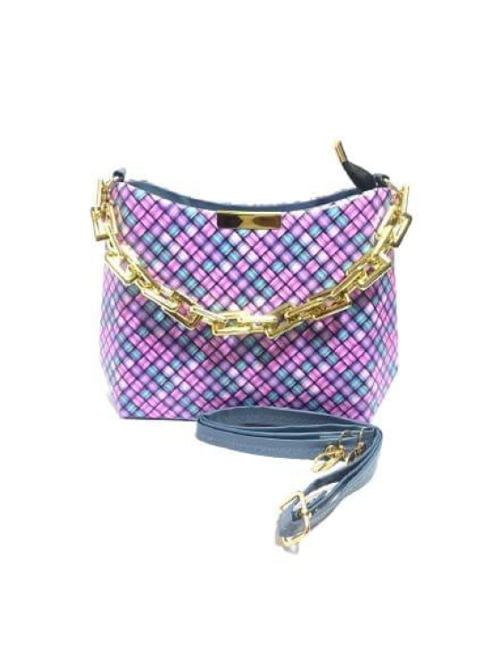 Women's Handbag (Multicolored) | Crossbody Sling Bag with Non Adjustable Straps