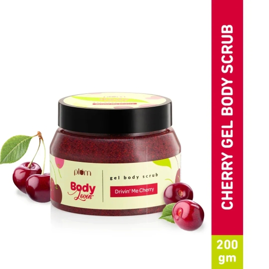 Drivin' Me Cherry Gel Body Scrub by Plum BodyLovin'