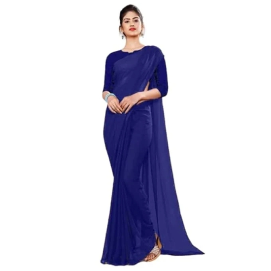 F9_DYD_Saree_DarkBlue - Dark Blue