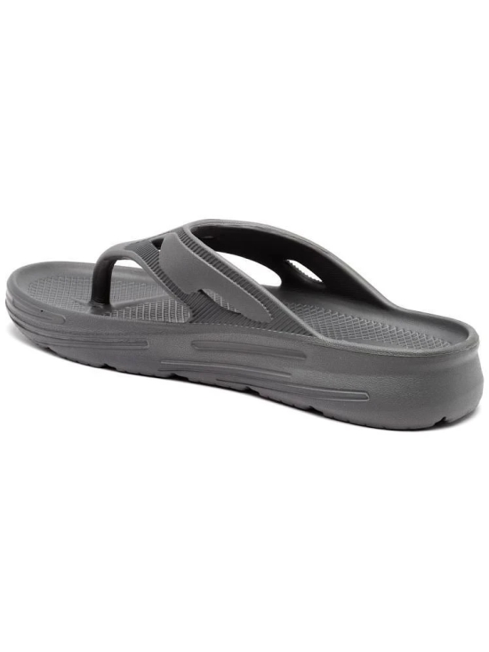 Bersache Grey Mens Thong Flip Flop - None