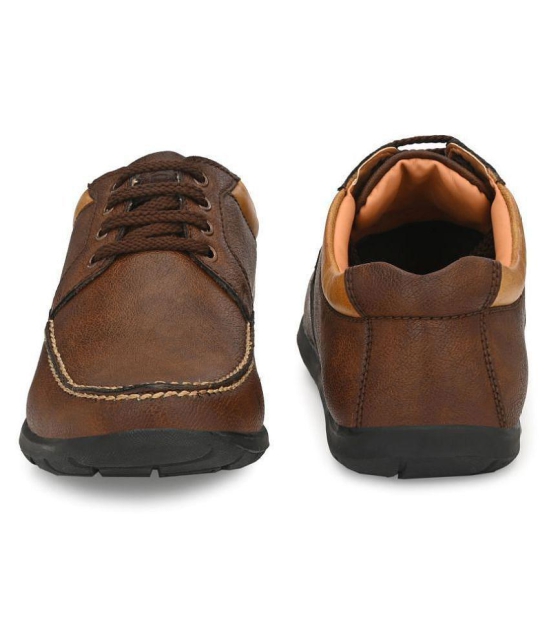 Fentacia Sneakers Brown Casual Shoes - 10