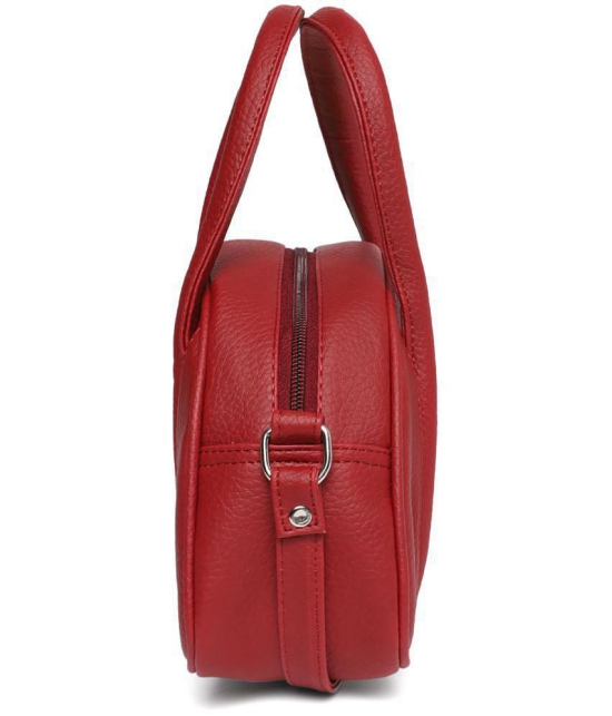 Fostelo - Maroon PU Sling Bag - Maroon